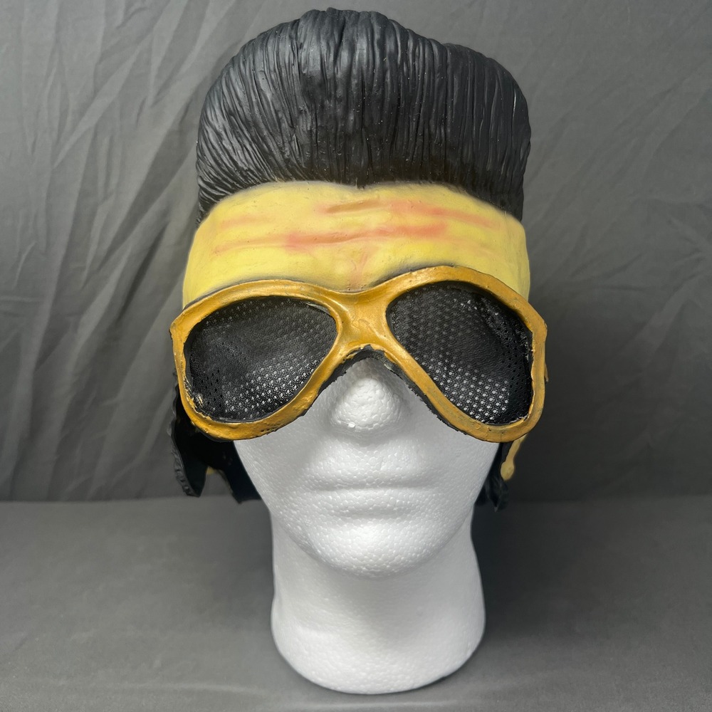 Paper Magic Elvis Presley Half Mask OS Latex Halloweenn Costume Accessory 2002